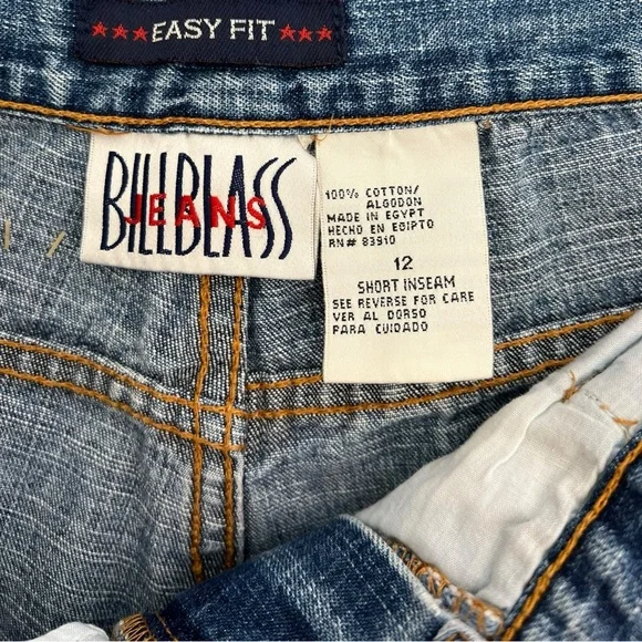 80’s and 90’s  Bill Blass Jeans Easy Fit High Rise Mom Jeans  Sz 12 - Picture 8 of 9